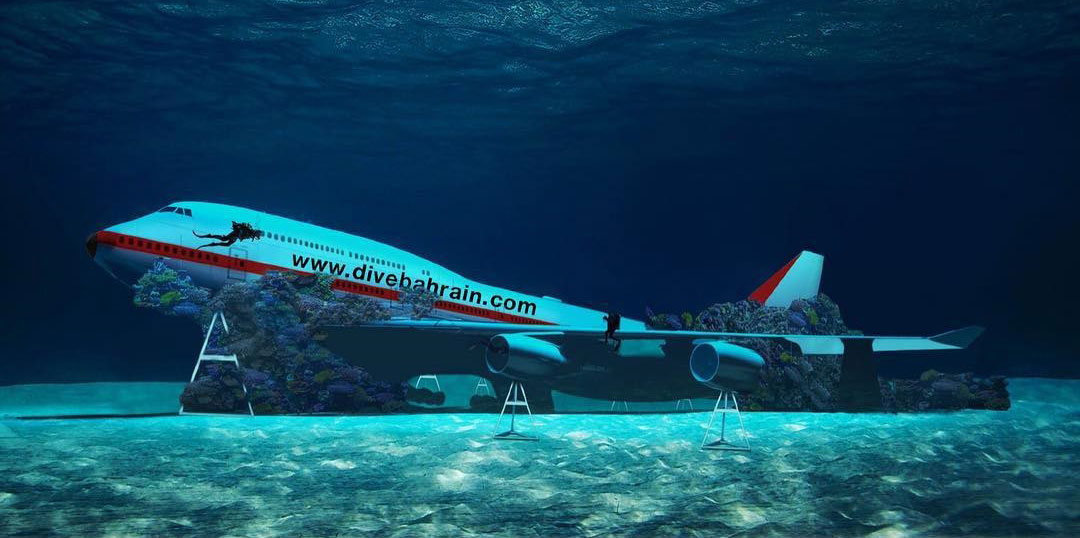 The attraction, which authorities claim will be the world’s largest underwater theme park and will include a submerged Boeing 747 as its centrepiece, will also eventually cover a total area of 100,000 square metres.