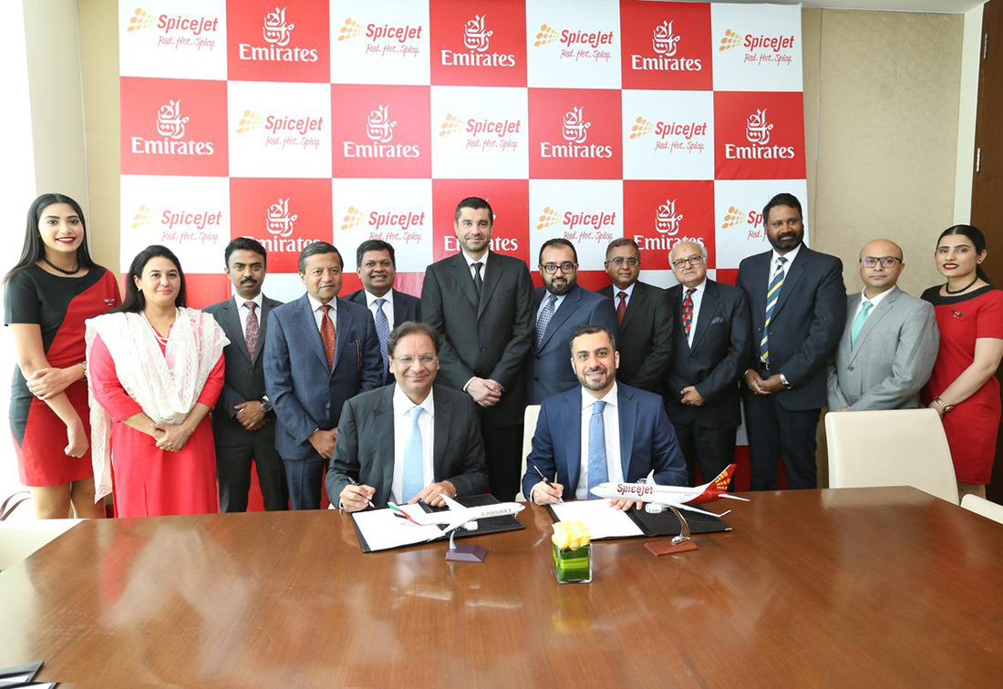 The agreement includes increased domestic connectivity from Emirates’ nine Indian gateways to points such as Goa, Hubli, Guwahati, Vishakhapatnam and Tuticorin, allowing for a greater variety of travel options between both Emirates and SpiceJet flights.