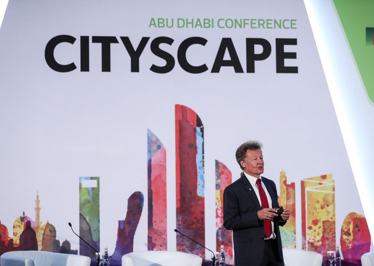 Speaking at Cityscape Abu Dhabi's conference, Craig Plumb, head of research at JLL MENA.