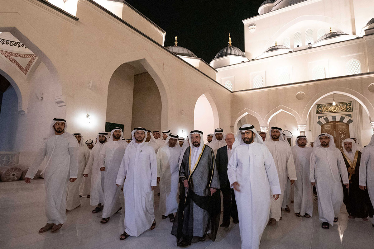 Gallery: Sultan Al Qasimi Opens Largest Mosque In Sharjah - Arabian ...