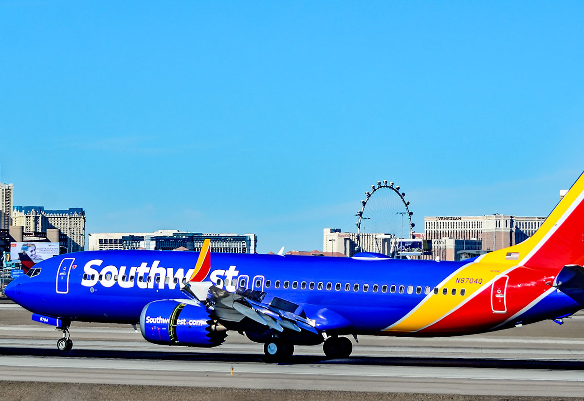 Southwest said the plane experienced an engine problem "shortly after take-off."