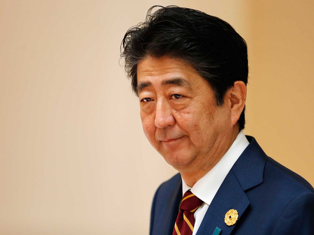 Japan's Prime Minister Shinzo Abe