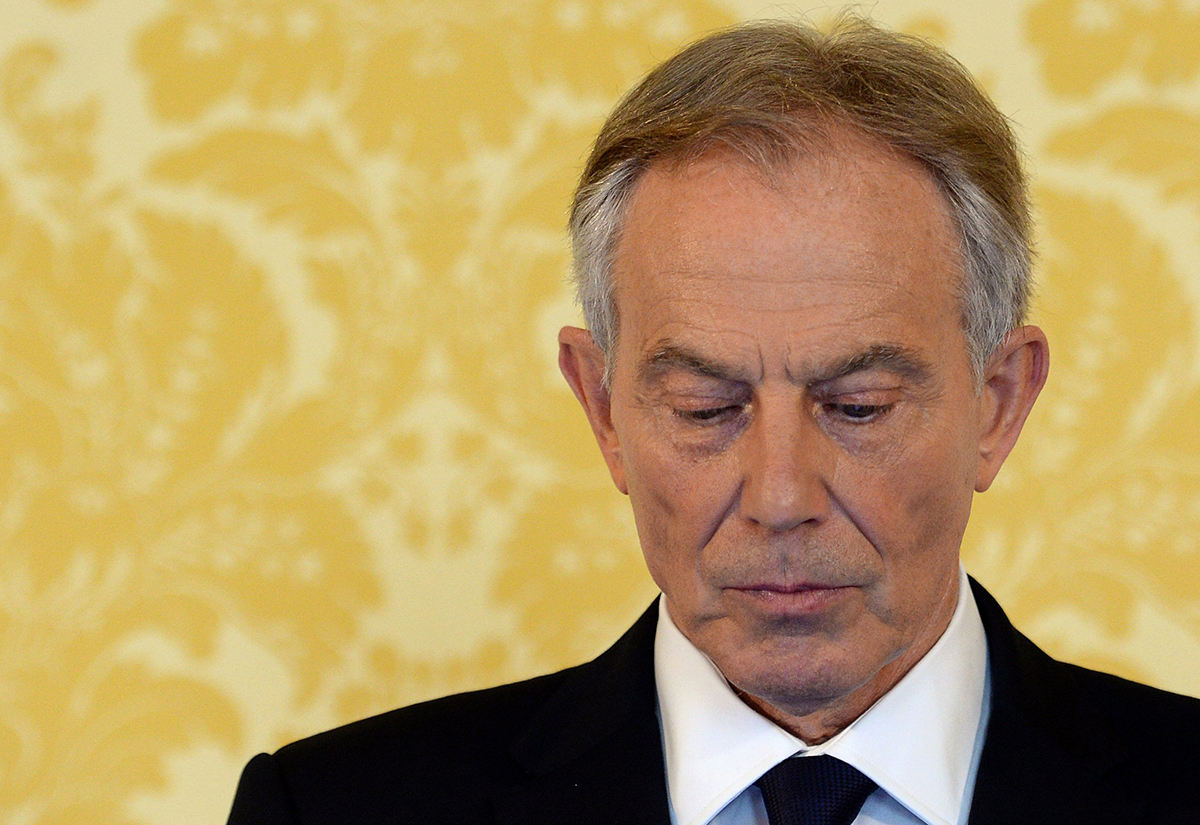 Legacy: For many around the world, Blair will only be remembered for his decision to join in the US invasion of Iraqi in 2003