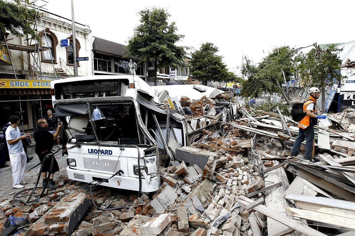Christchurch quake causes extensive damage Arabian Business