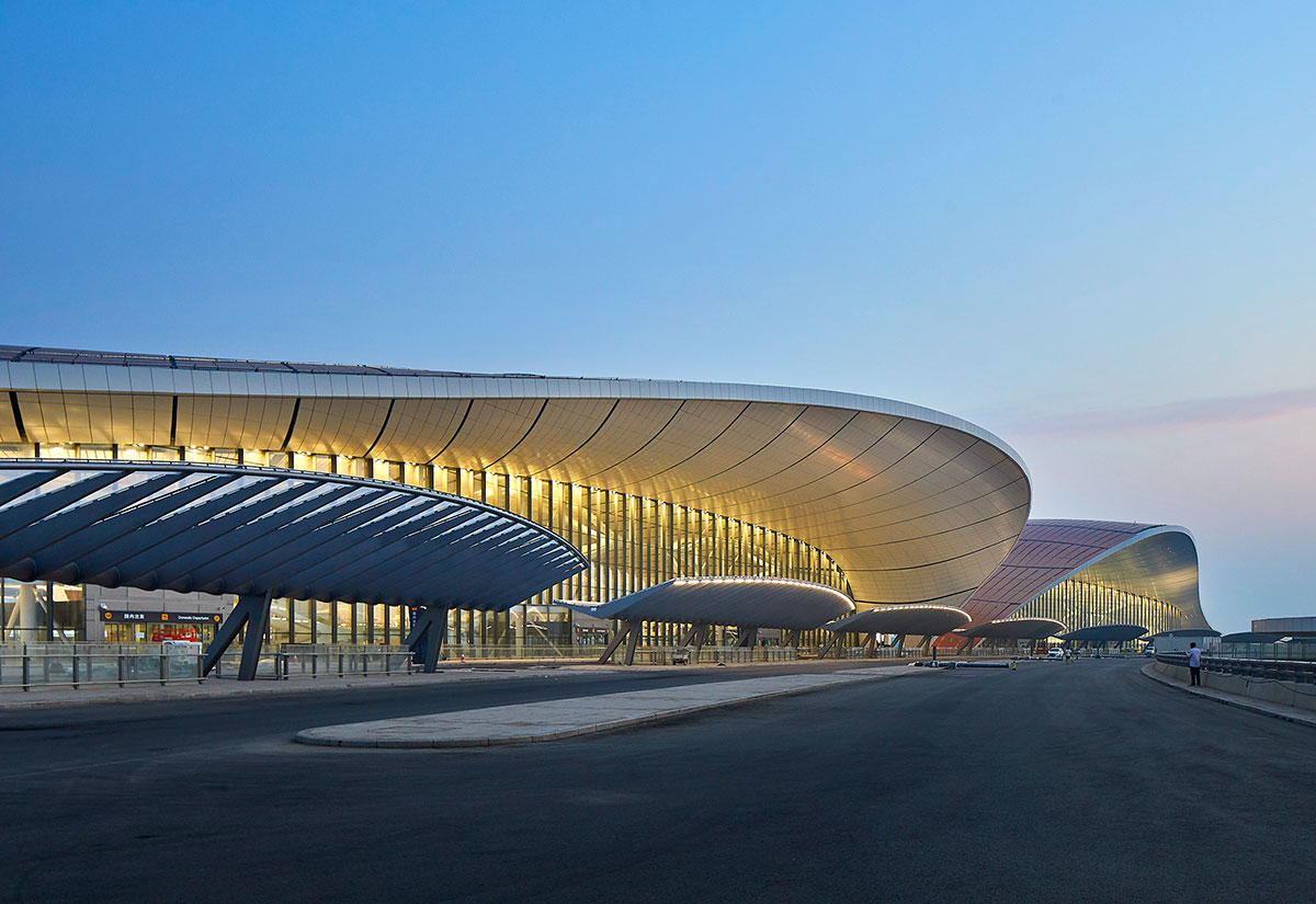 Gallery: A look inside Beijing's glitzy airport designed by Zaha Hadid ...