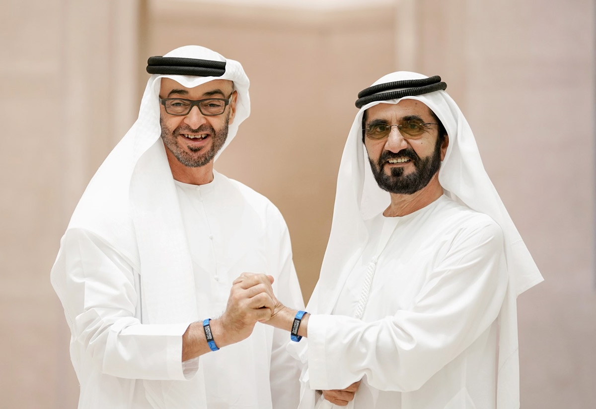 In pictures: Dubai Ruler and Abu Dhabi Crown Prince attend National ...