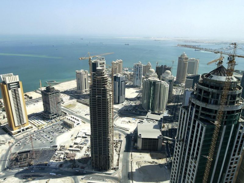 Construction continues apace in Doha