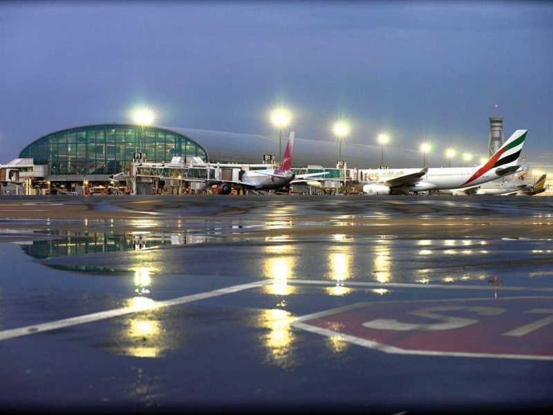 Dubai International Airport. (Getty Images)