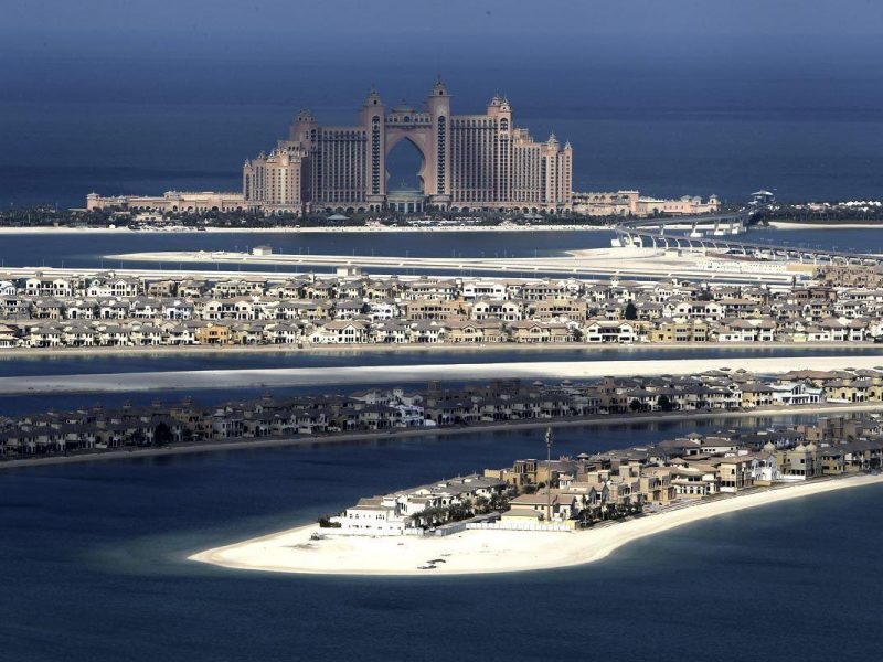 Kerzner built the Atlantis resorts in Dubai and the Bahamas