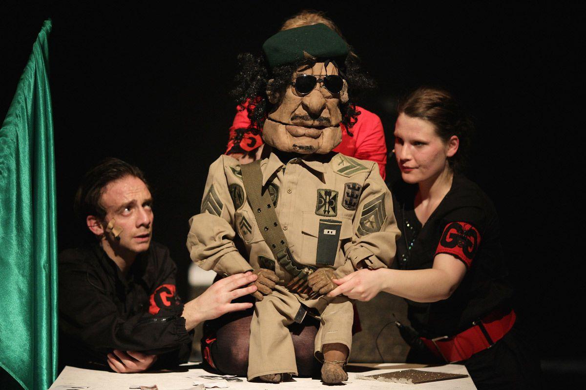 ‘Gaddafi puppet show’ goes on tour - Arabian Business