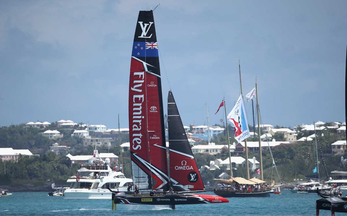 In pictures America's Cup match in Bermuda Arabian Business