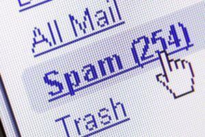 The UAE had a spam rate of more than 95% this month.