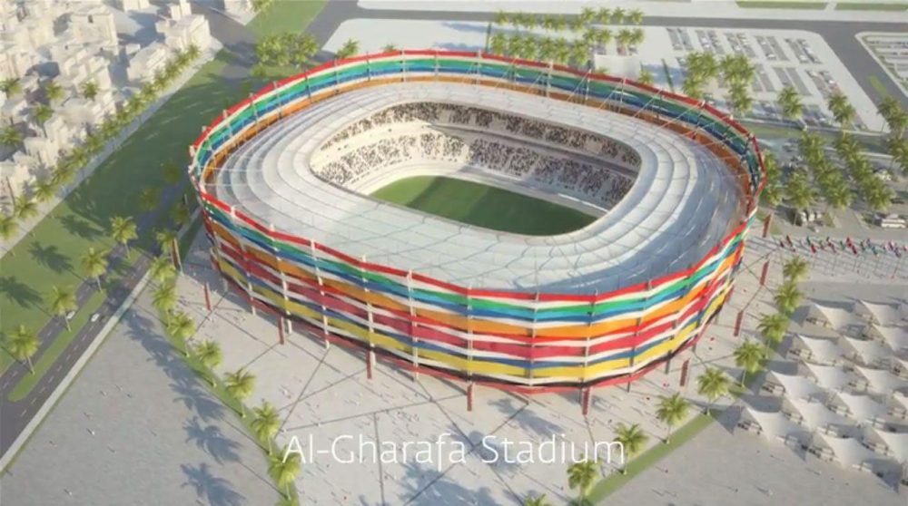 Qatar World Cup 2022: Inside the Al Gharafa football stadium - Arabian ...