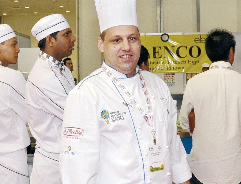 Le Meridién Abu Dhabi executive chef Dominique Morin.