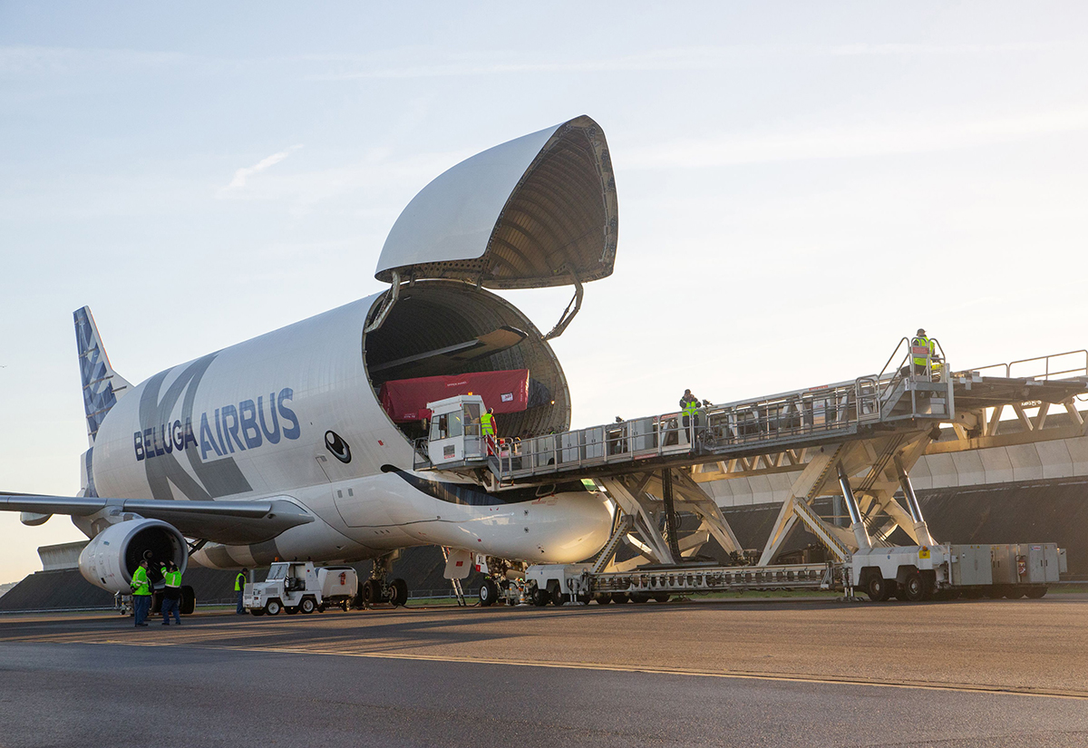 In Pictures: Airbus' First BelugaXL Freighter Enters Service - Arabian ...