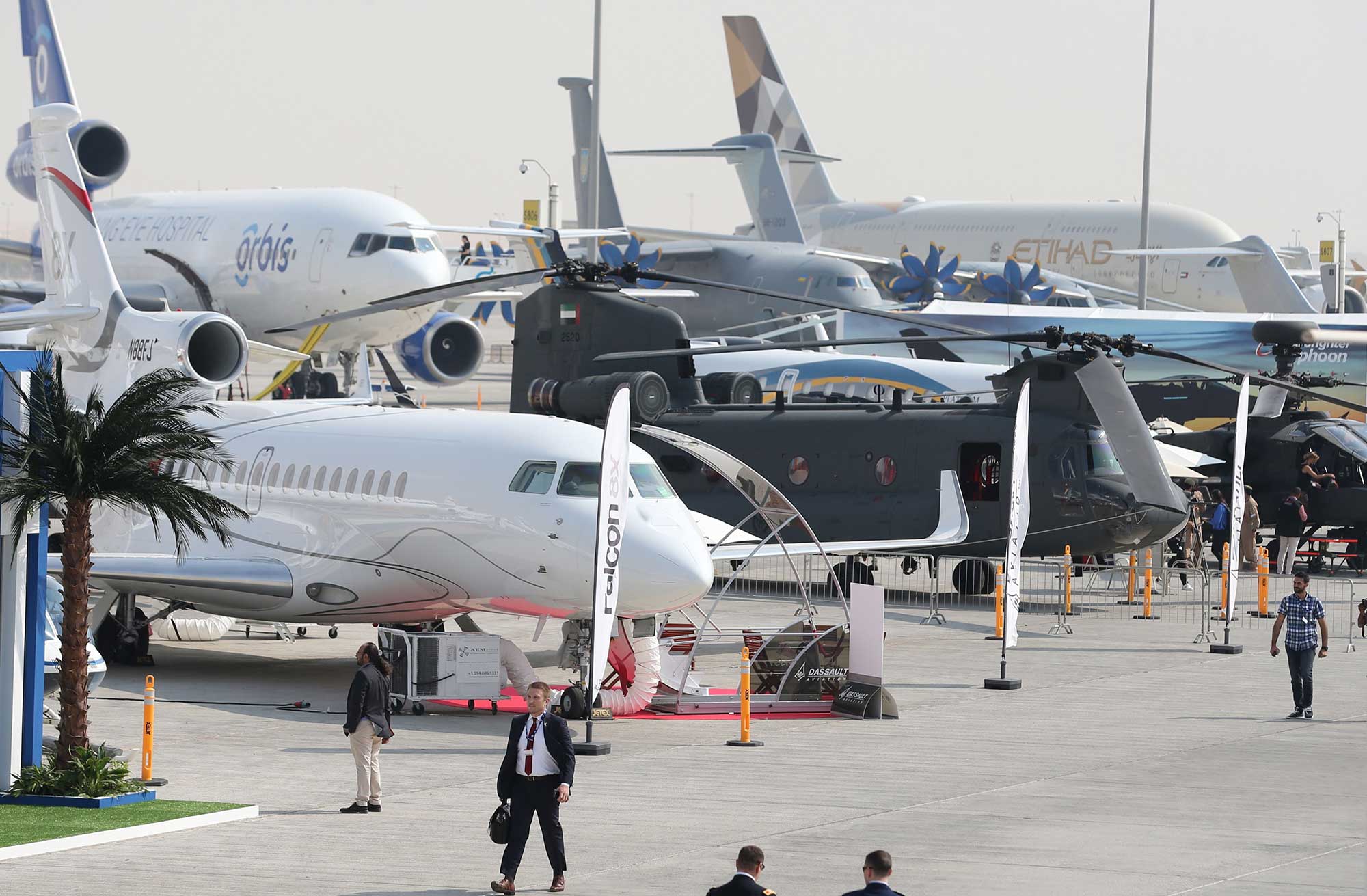 In Pictures: Dubai Airshow 2017 Kicks Off At Dubai World Central 