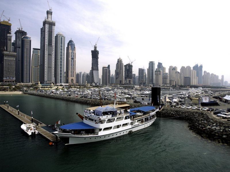 Dubai Marina.