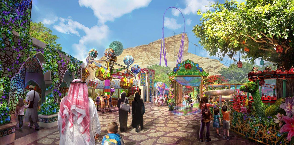 Design contract awarded for Saudi Arabia's Six Flags Qiddiya theme park