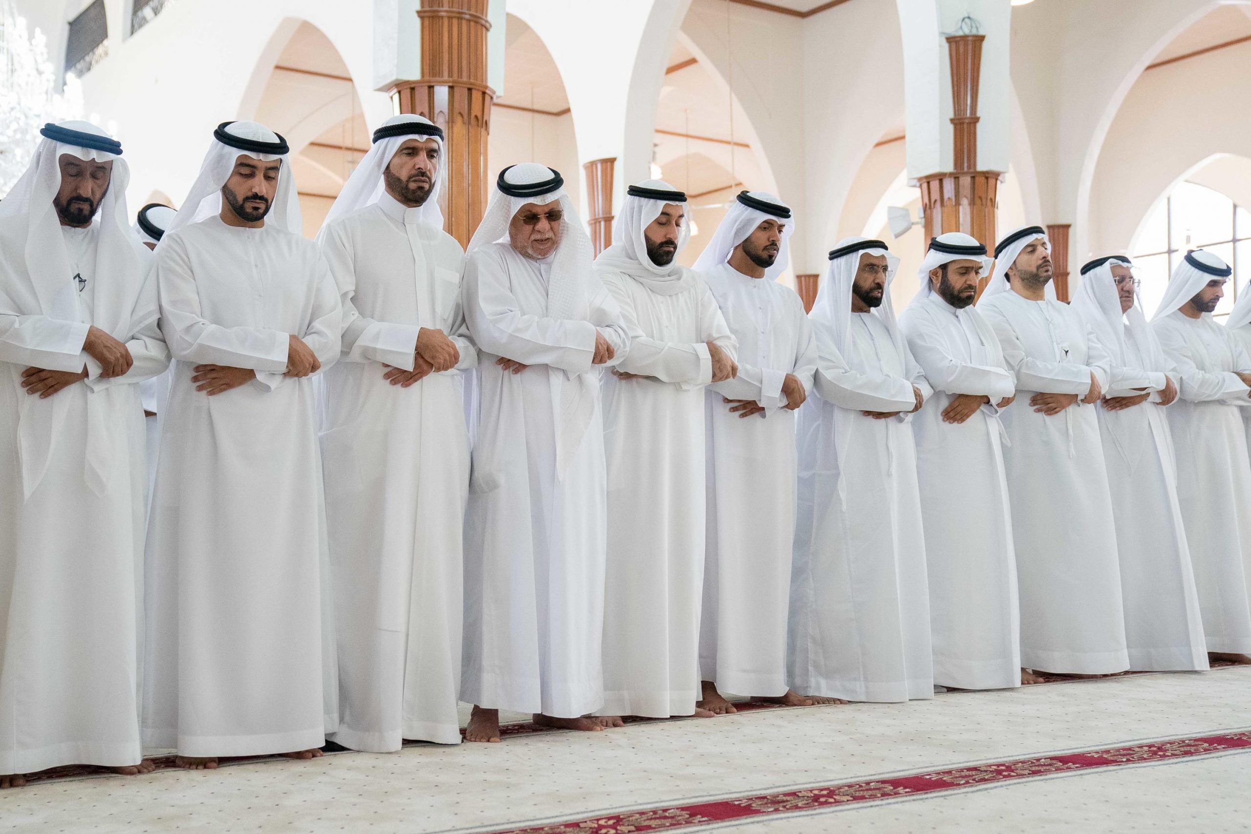 Gallery: Sharjah ruler performs funeral prayers on Sheikh Khalid Al ...