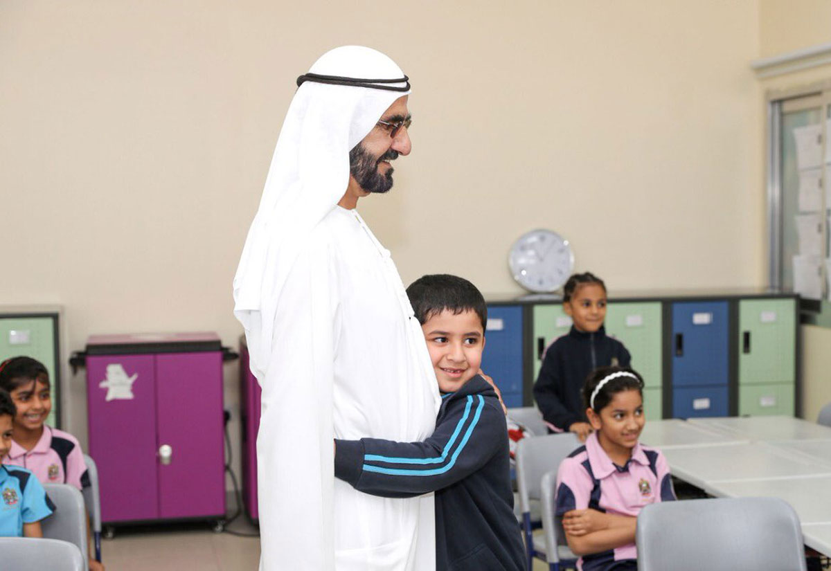 In pictures: Ruler of Dubai visits educational institutions in Fujairah ...