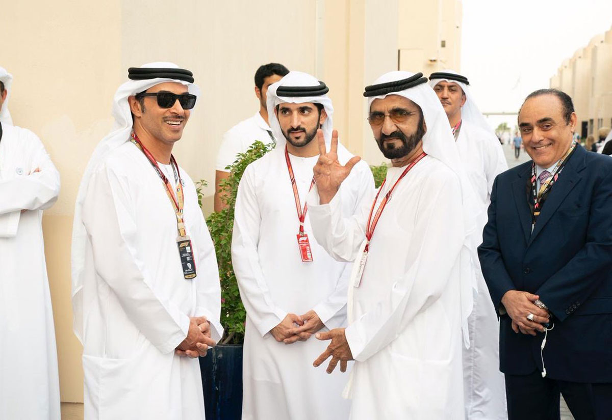 In pictures: UAE leaders attend the Formula 1 Grand Prix in Abu Dhabi ...