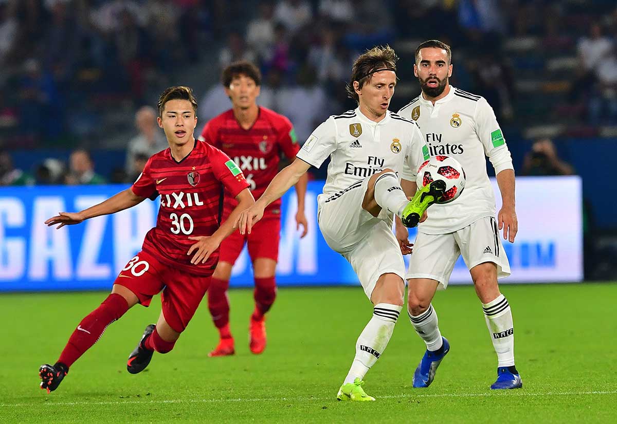 Gareth Bale of Real Madrid during the FIFA Club World Cup semi