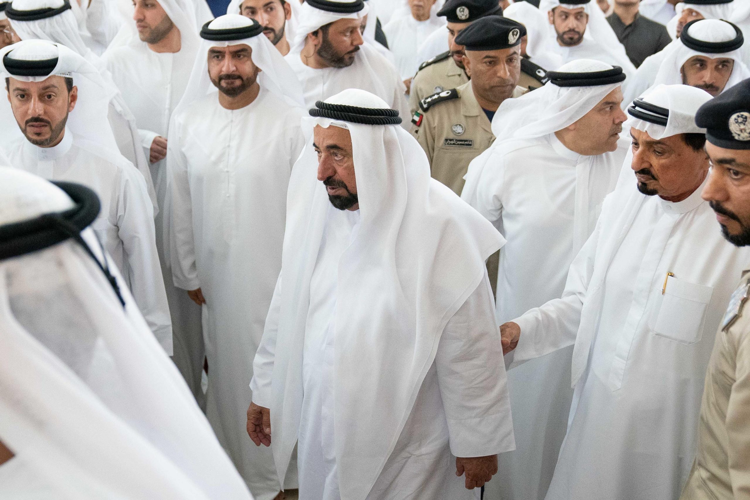 Gallery Sharjah Ruler Performs Funeral Prayers On Sheikh Khalid Al Qasimi Arabian Business 7733