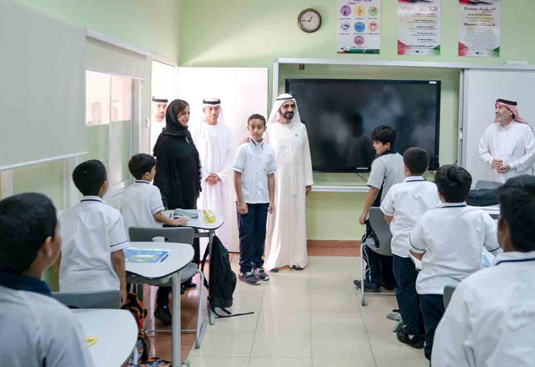 Gallery: Sheikh Mohammed meets the schoolboy hero who saved classmates ...