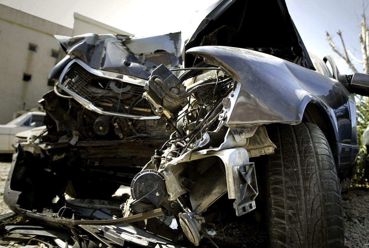 high speed car crash injuries