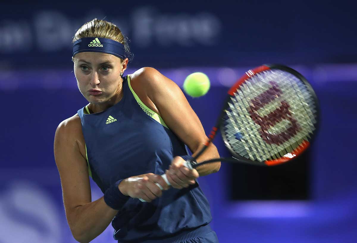 In pictures: Opening day of WTA women's Dubai Duty Free Tennis