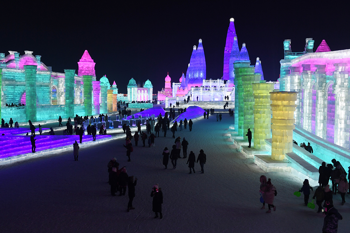 In Pictures: World-renowned Harbin Ice And Snow Sculpture Festival 