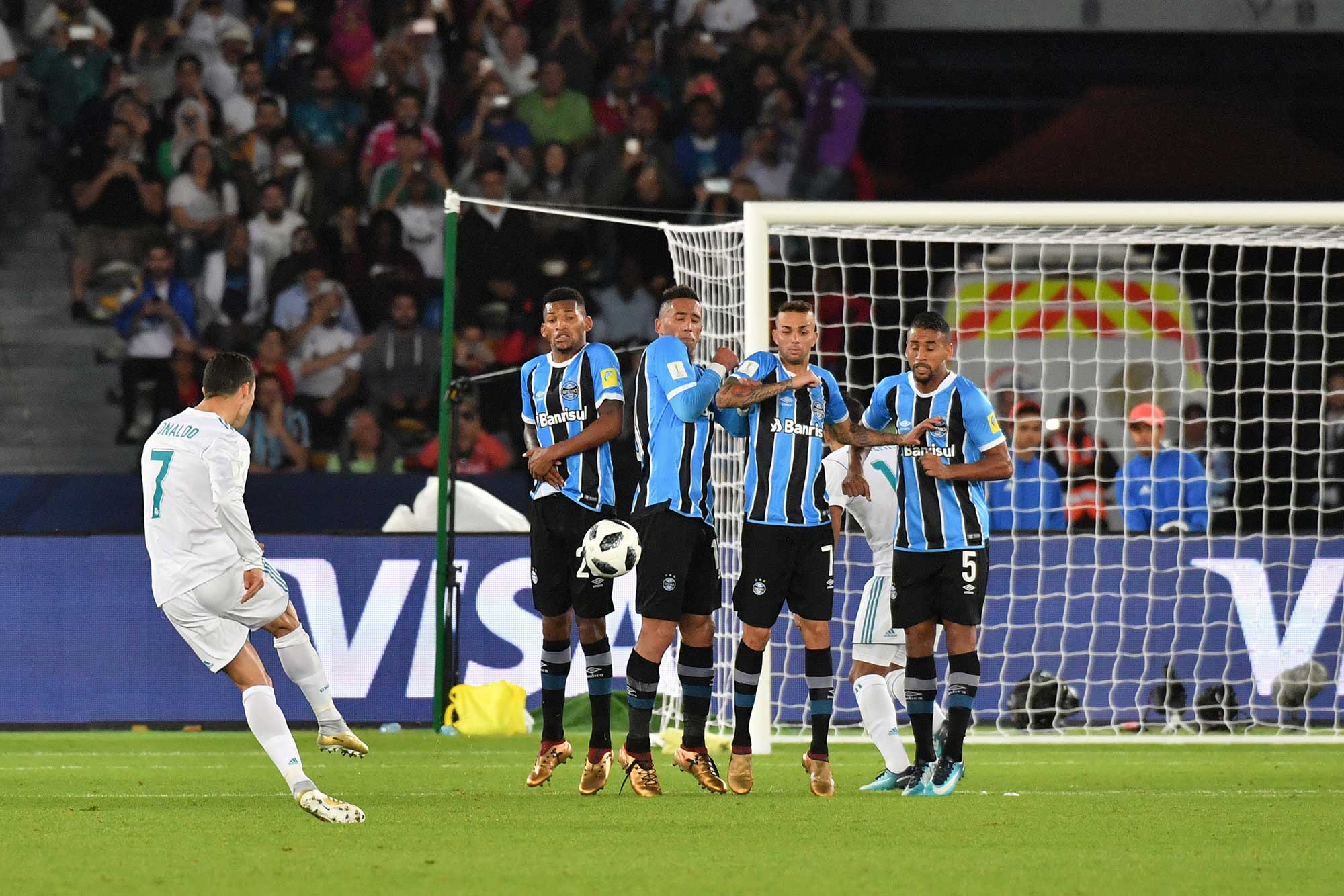 In pictures: Ronaldo's free-kick ensured Real Madrid the FIFA Club ...