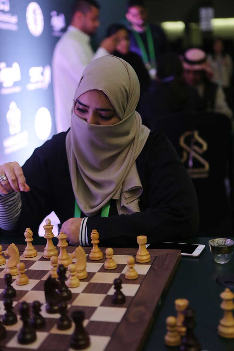 St. Petersburg, Russia - December 28, 2018: Grandmaster Alireza Firouzja,  Iran competes in King Salman World Rapid Chess Championship 2018.  Eventually Stock Photo - Alamy