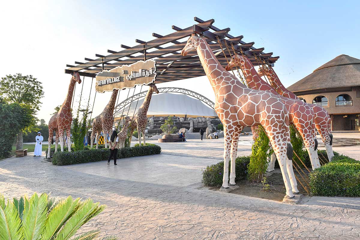 In pictures: Dubai Ruler Sheikh Mohammed visits Dubai Safari Park ...