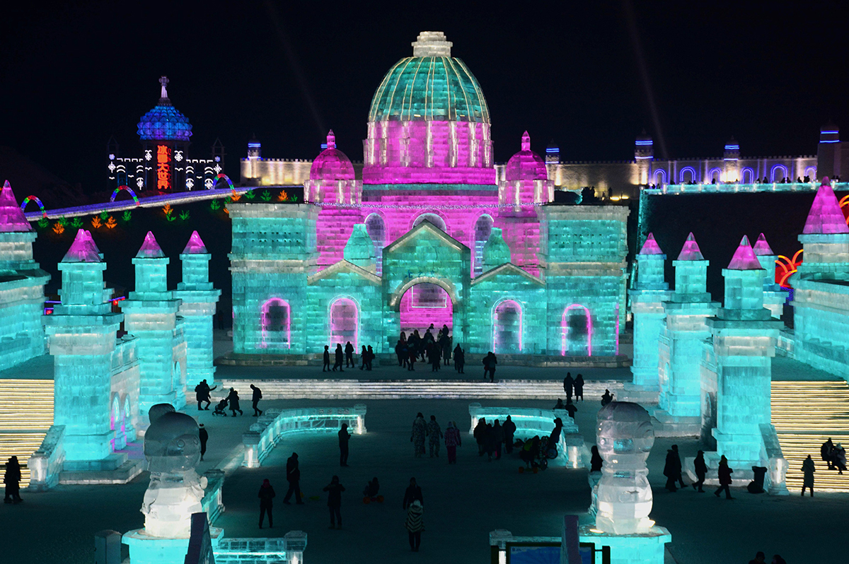 In pictures: World-renowned Harbin Ice and Snow Sculpture festival ...