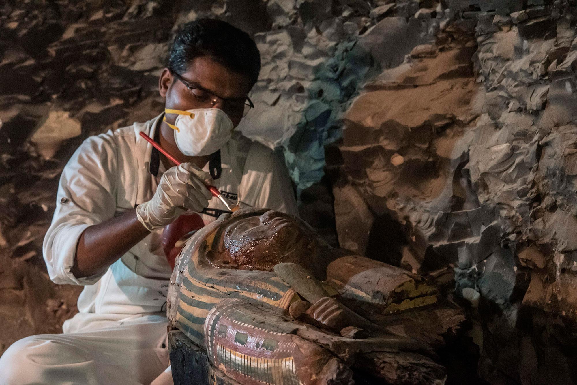 In pictures: 3500-year old tomb discovered by Egyptian archaeologists ...