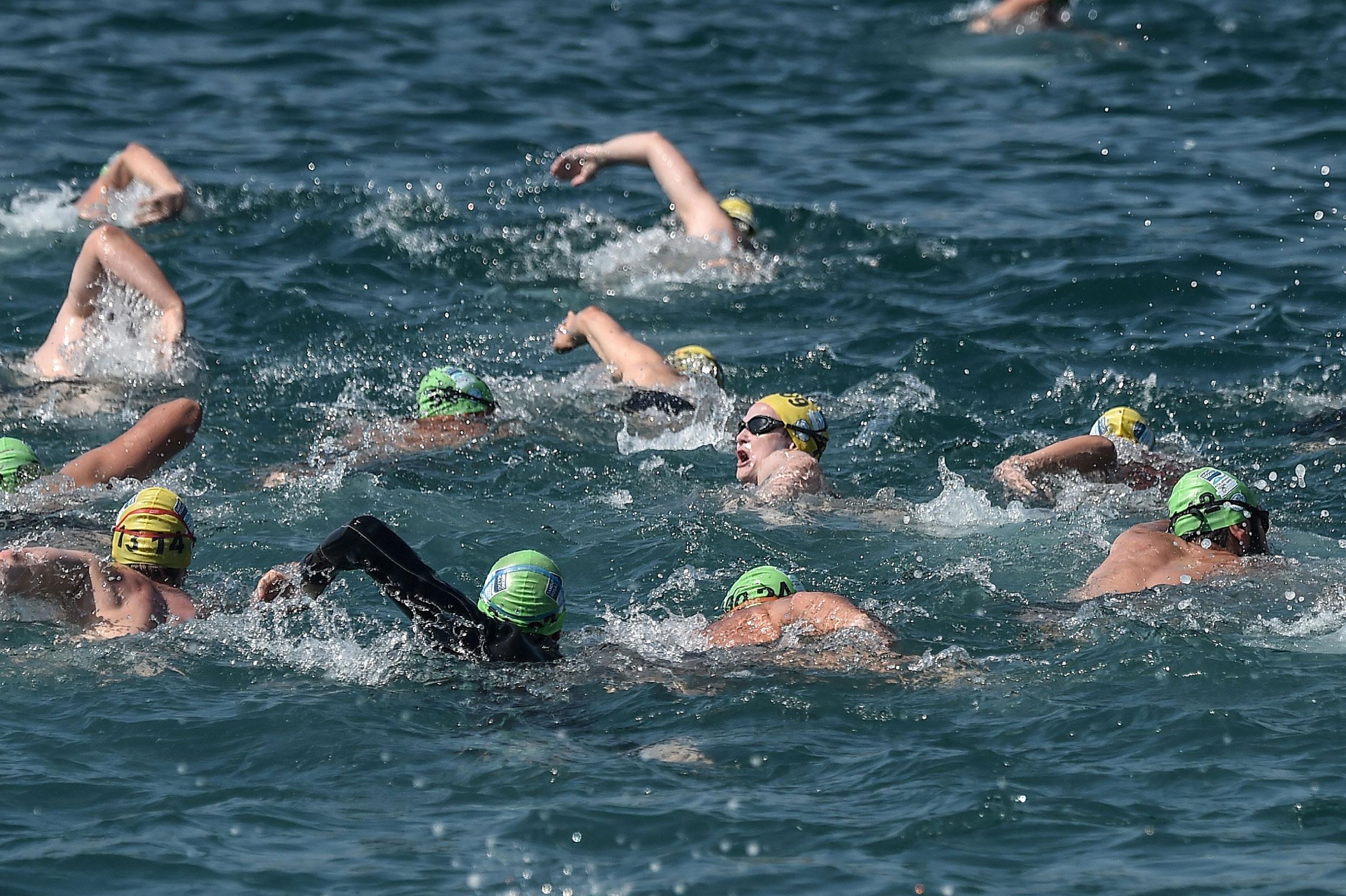 In pictures: Istanbul open water swimming event spans 2 continents ...