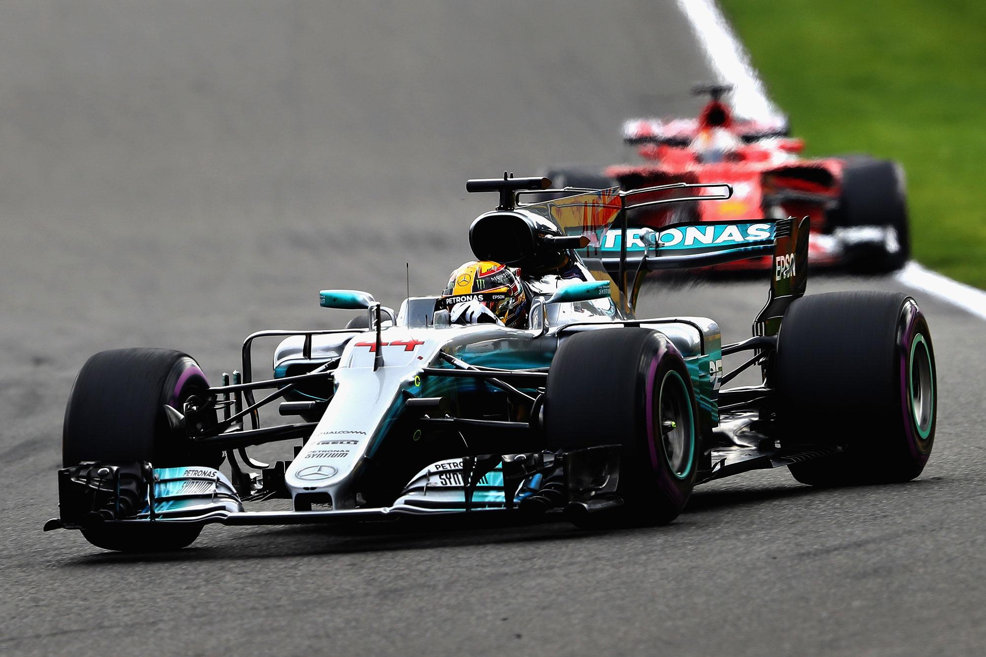 In Pictures: Lewis Hamilton Of Great Britain Wins Belgian Grand Prix ...