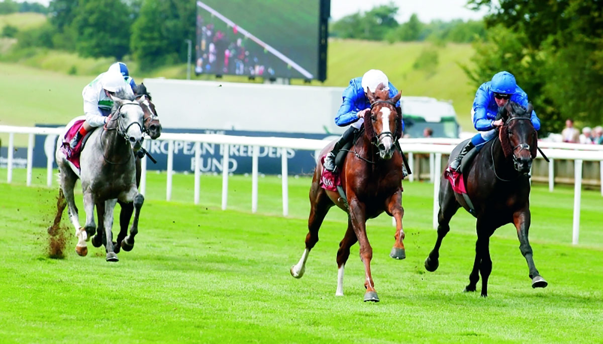 In pictures: Dubai's Sheikh Mohammed attends Newmarket's July festival ...