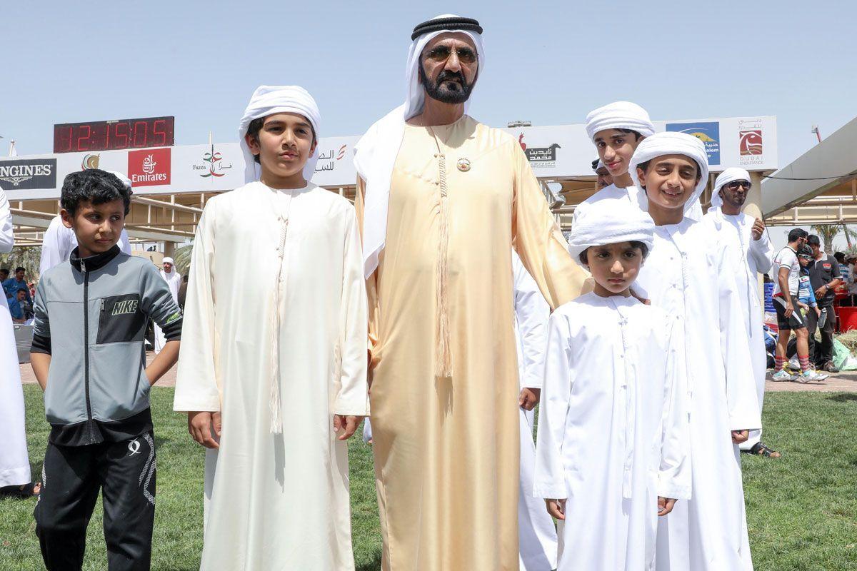 In pictures: Sheikh Mohammed attends Dubai Crown Prince Endurance Cup ...