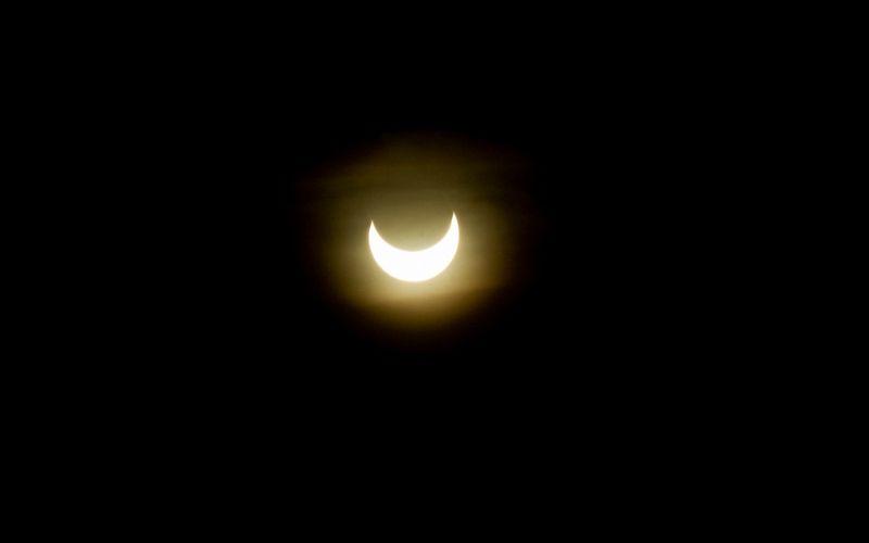 Year's first partial solar eclipse visible across the Middle East ...