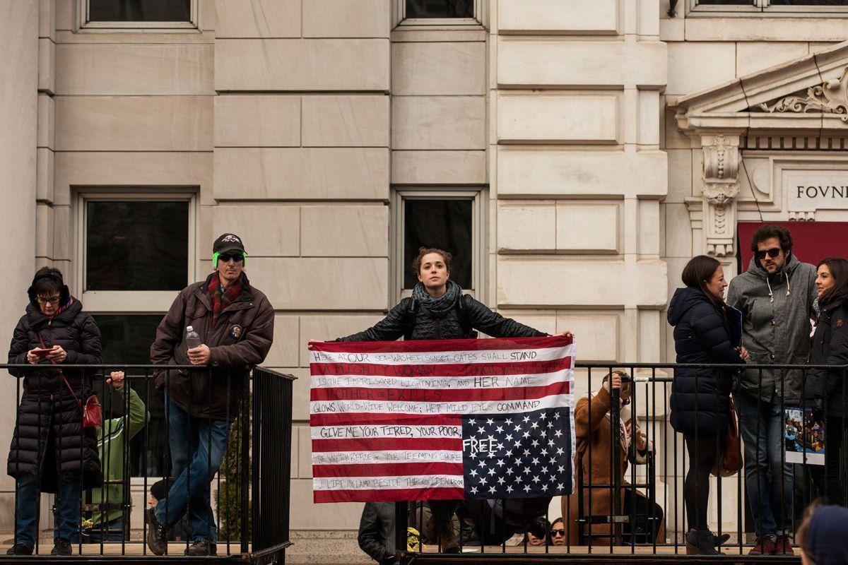 In Pictures: Protests Over Donald Trump's Muslim Immigration Ban Across ...