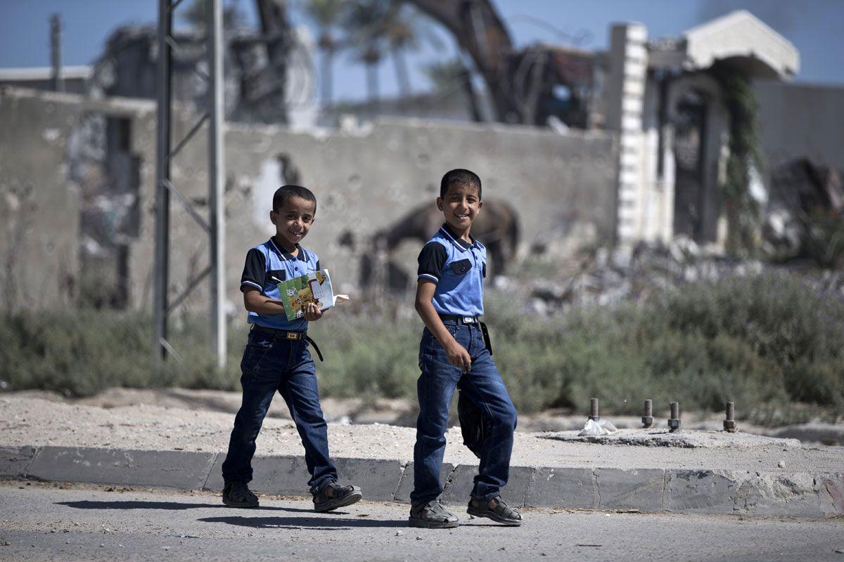 In pics: Palestinian children play in Gaza - Arabian Business: Latest ...