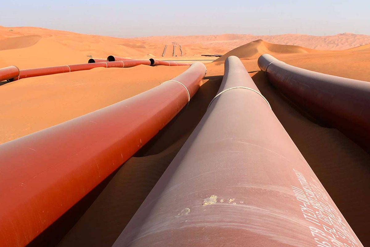 gas pipeline, aramco