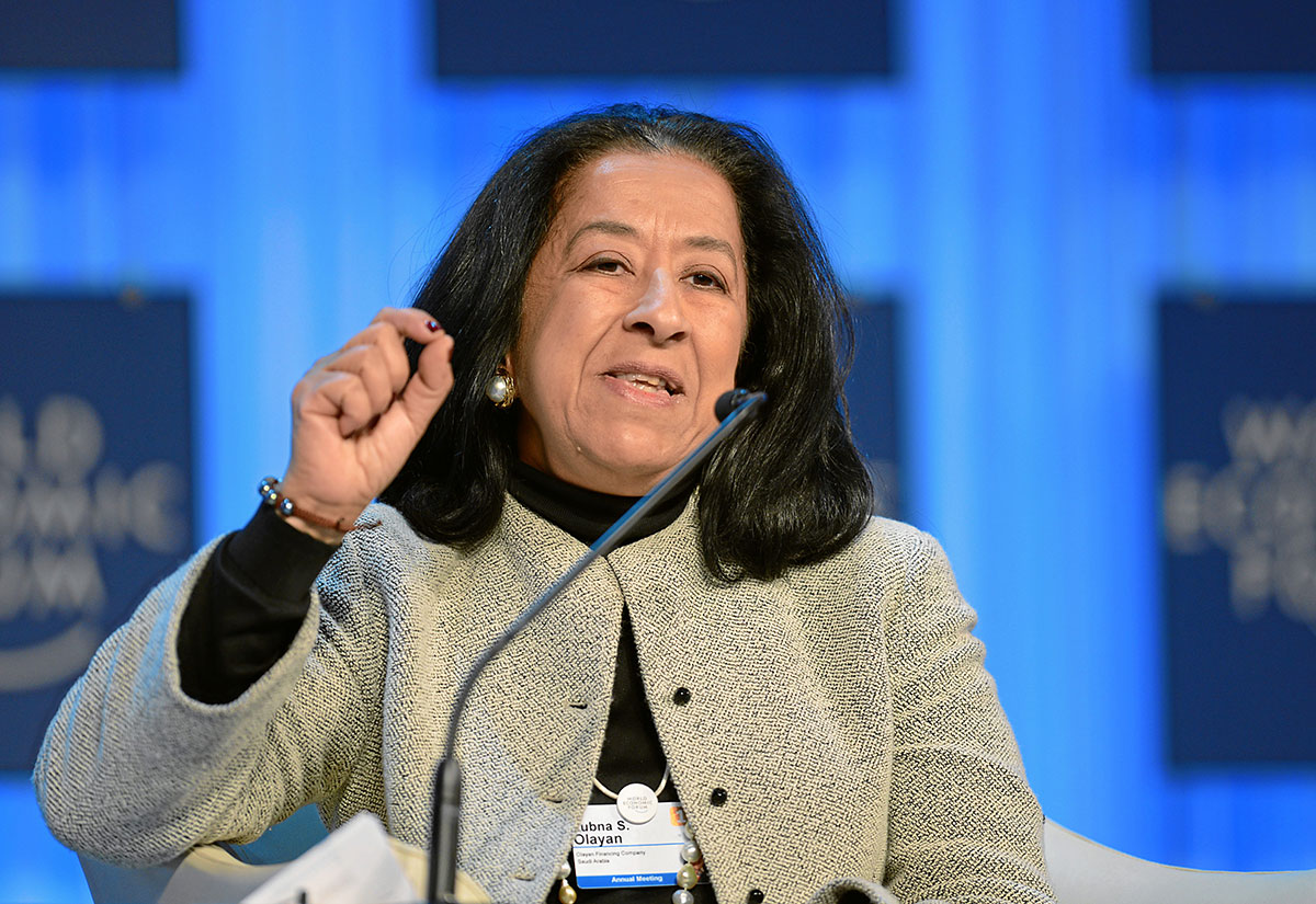 Lubna Olayan takes chair of Saudi British Bank