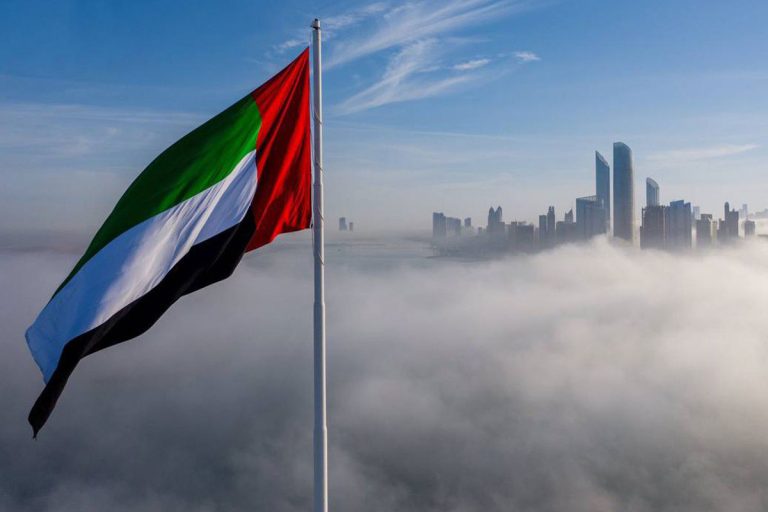 uae, abu dhabi, flag