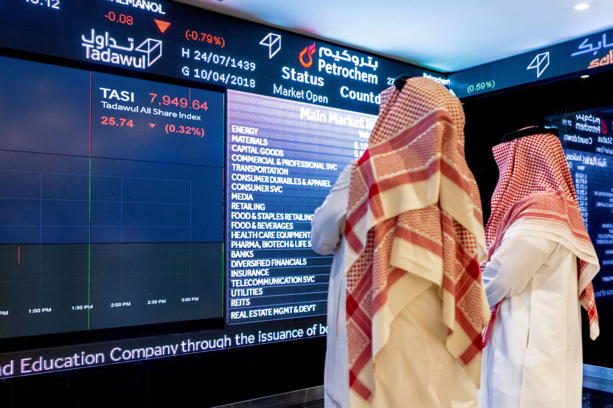 Market saudi today stock Saudi Arabian