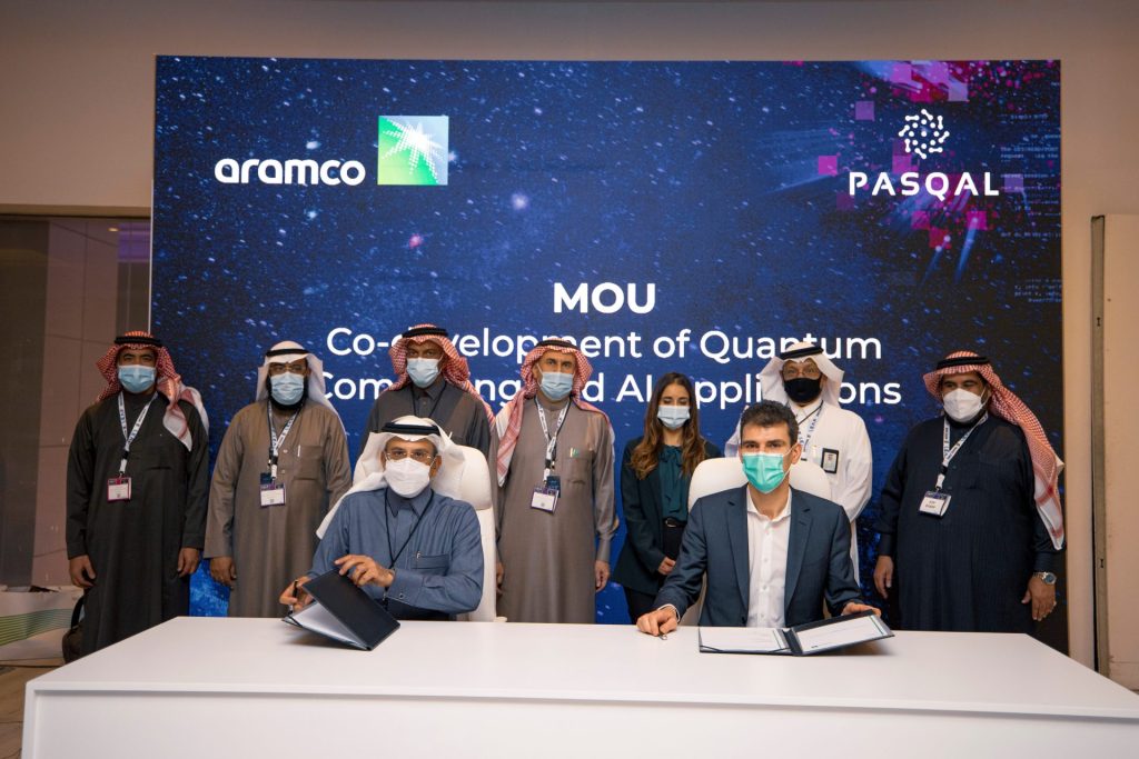 saudi aramco, pasqal