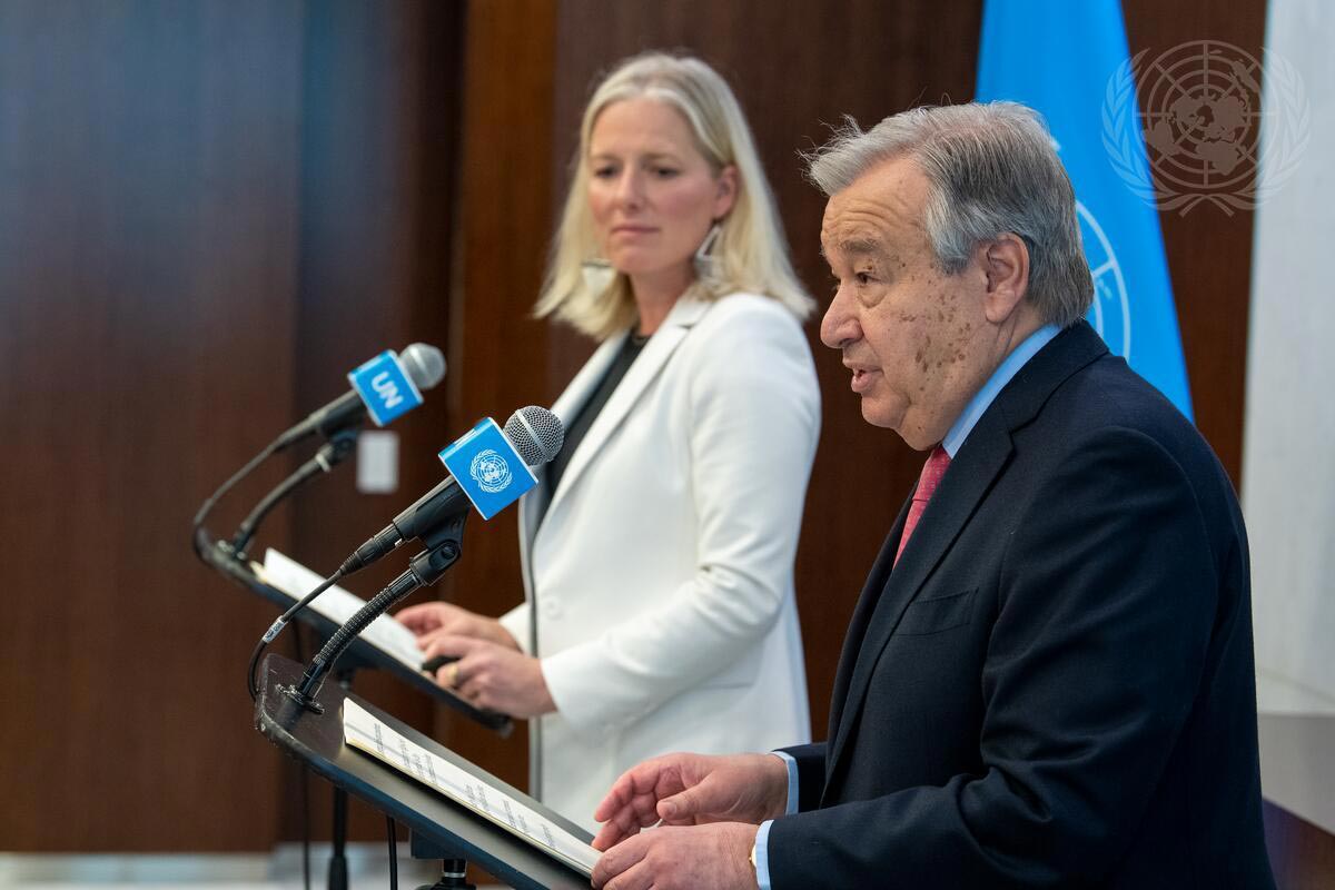 Antonio Guterres, Net-Zero