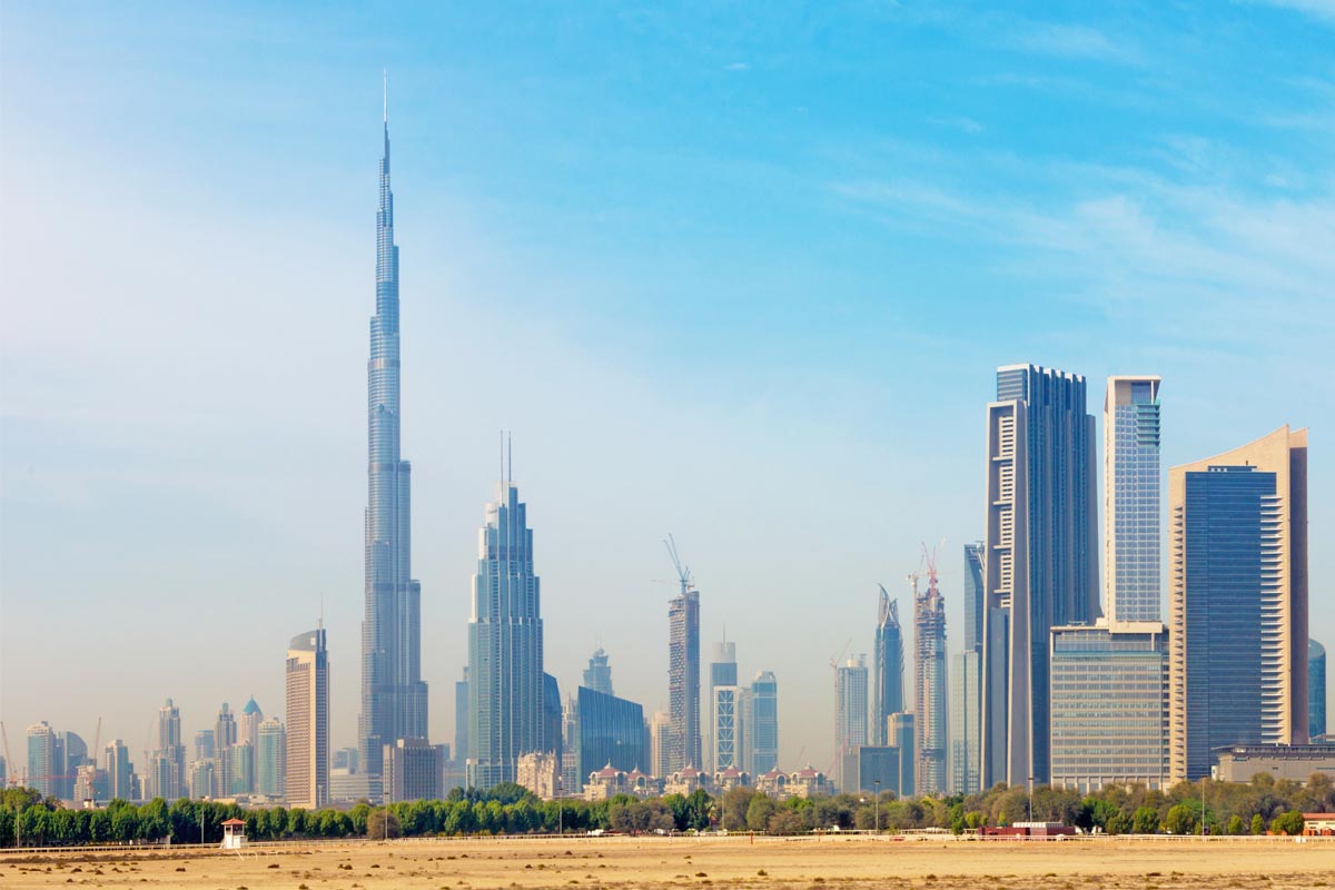 Dubai skyline airbnb